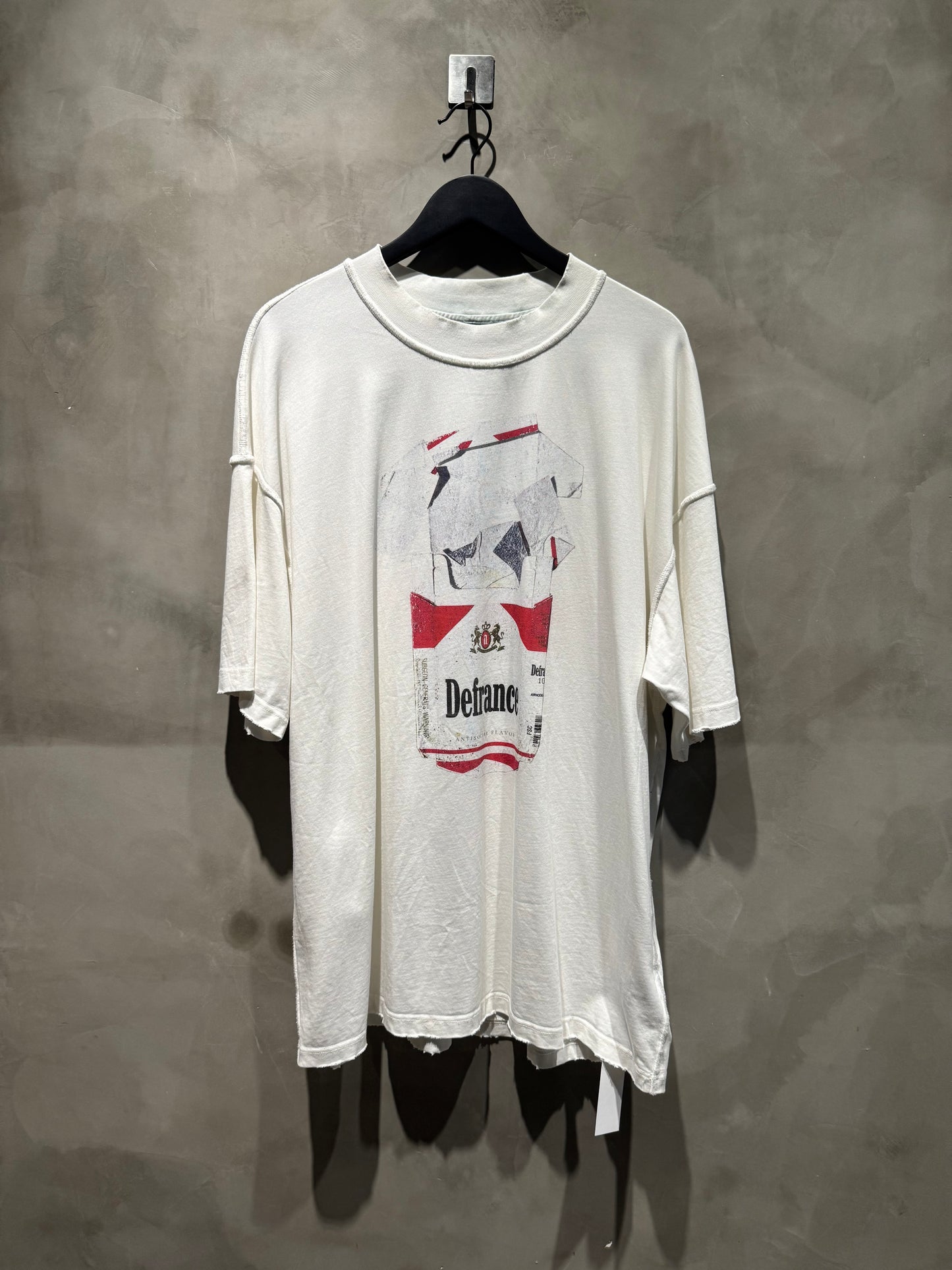 ARNODEFRANCE萬寶路煙盒白短T 中古