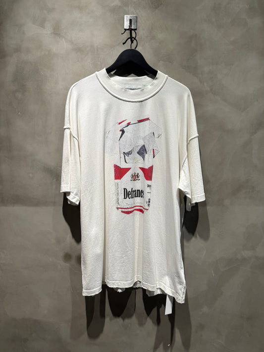 ARNODEFRANCE萬寶路煙盒白短T 中古