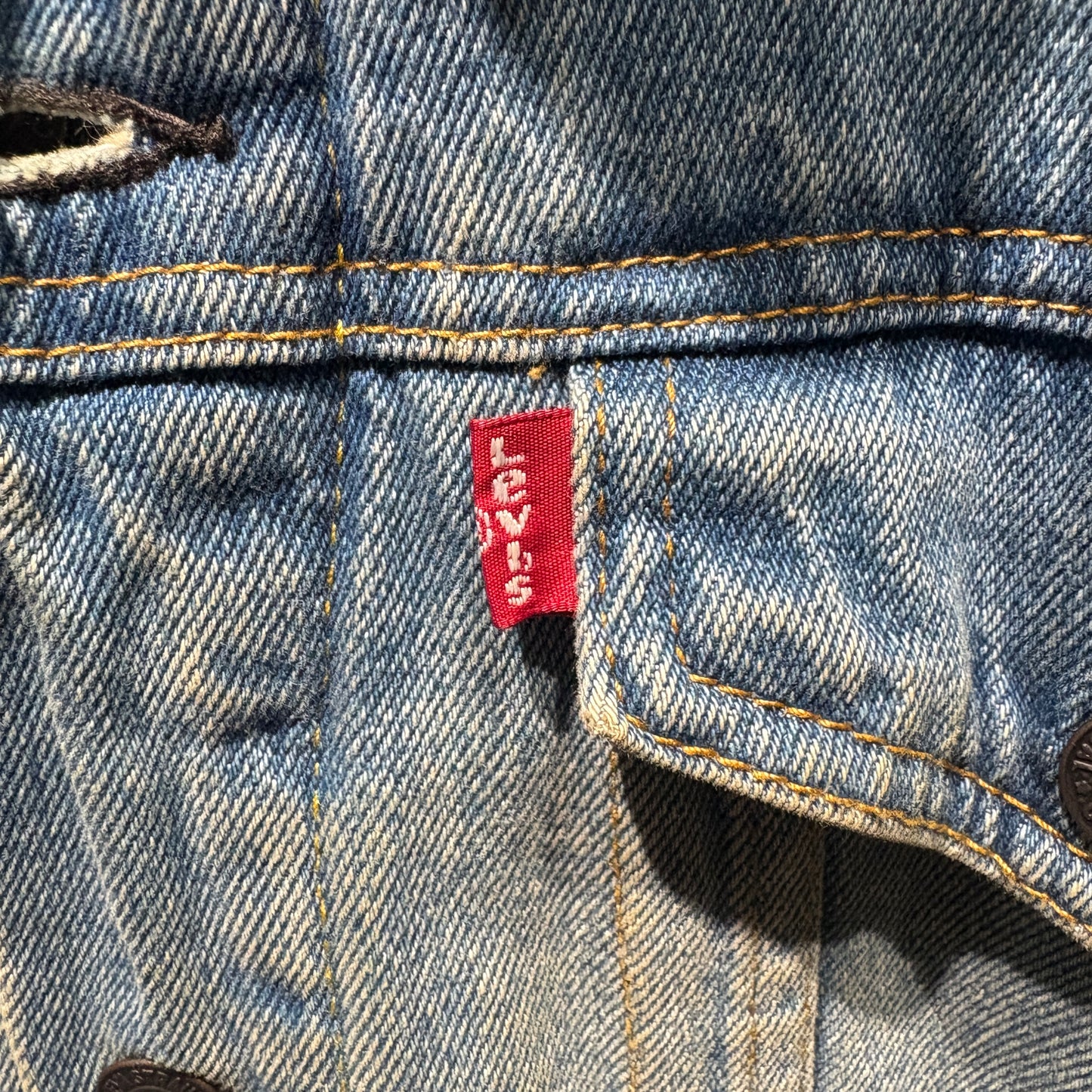 Levi's Sherpa Lined Trucker Jacket外套 二手
