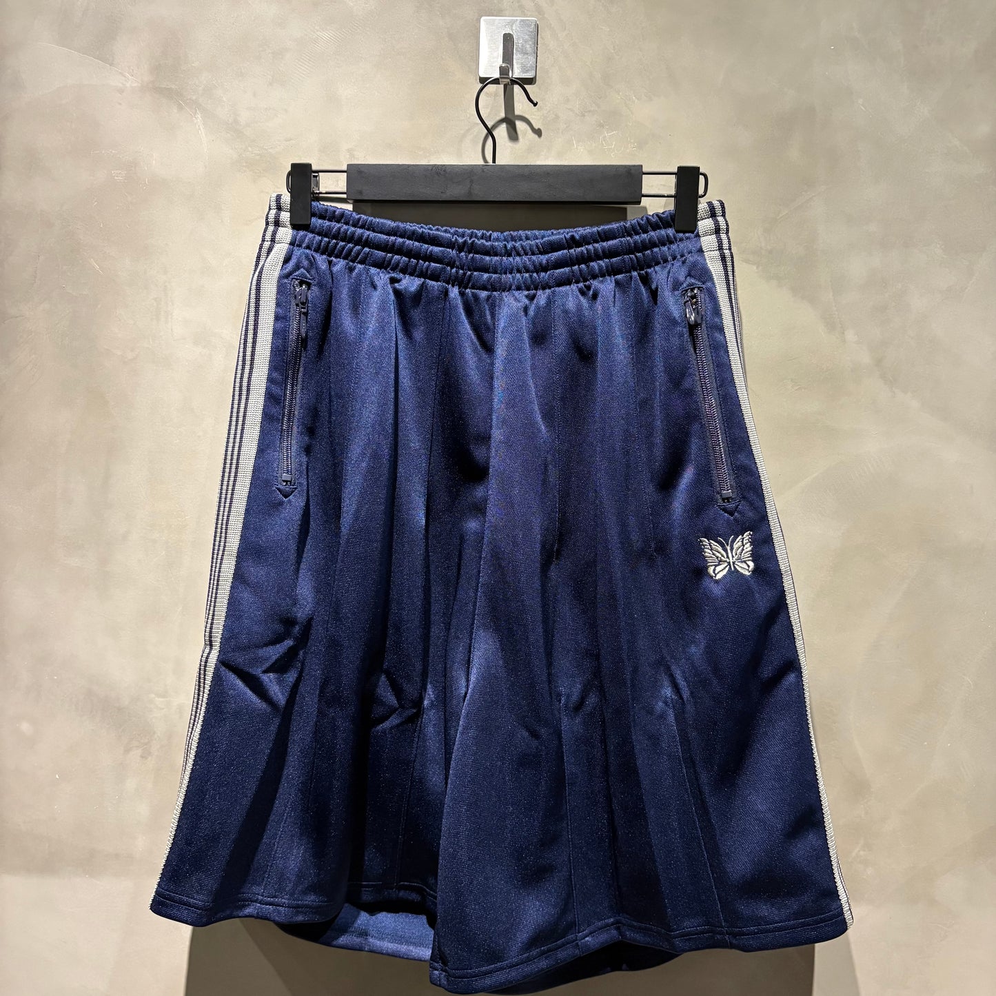Needles 別注款 H.D.Track Shorts 深藍 全新 台灣現貨
