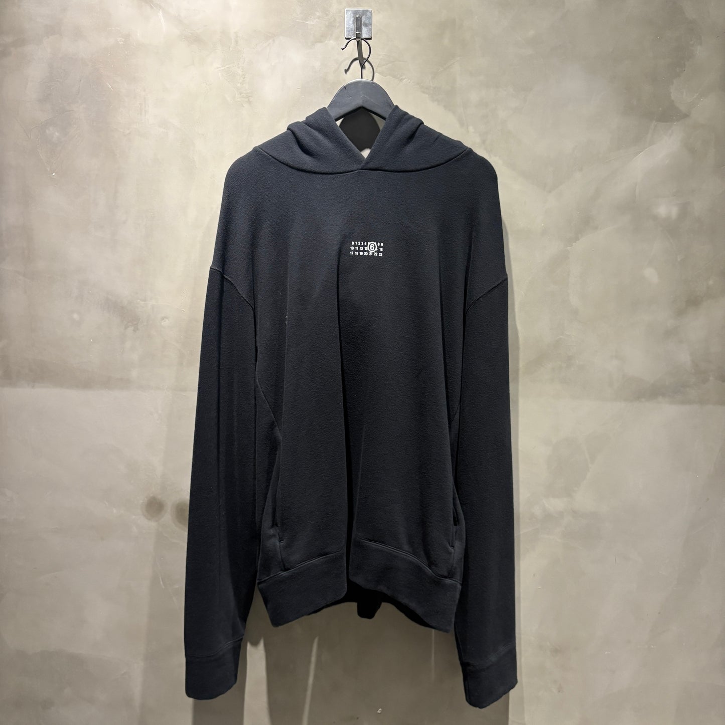 MM6 Maison Margiela Logo hoodie 帽t