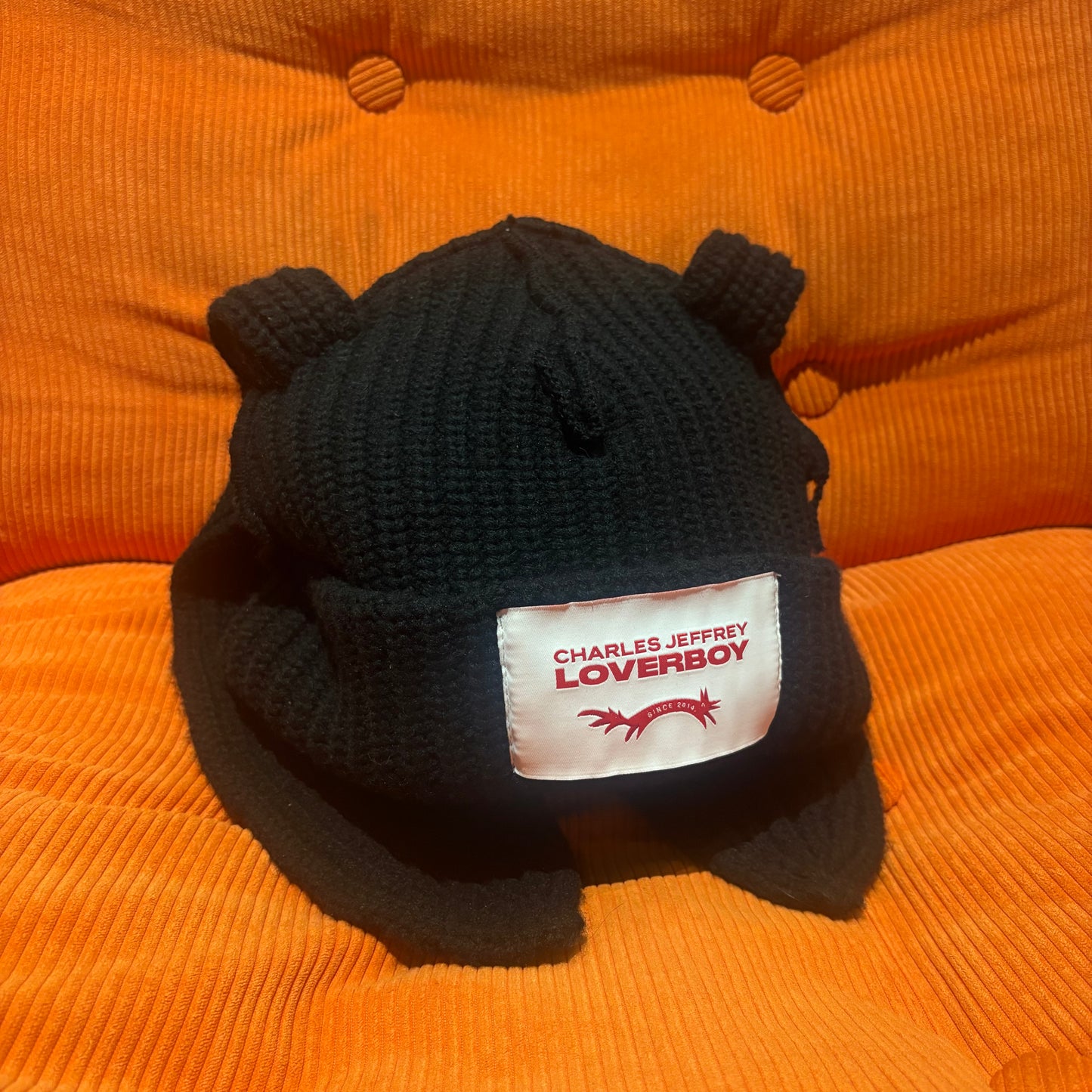 Charles Jeffrey LOVERBOY 耳朵毛帽 中古