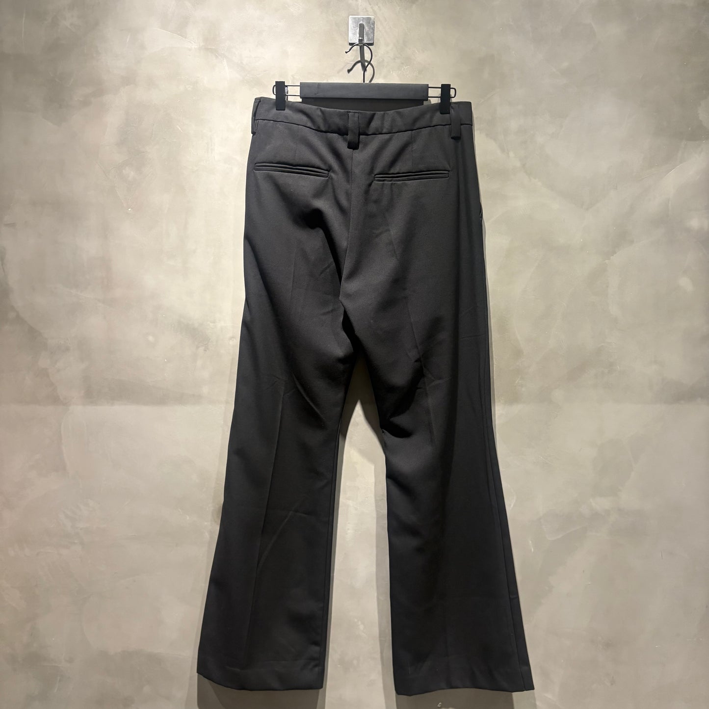 Jaded London Black Stacked Bootcut Suit Pants 全新