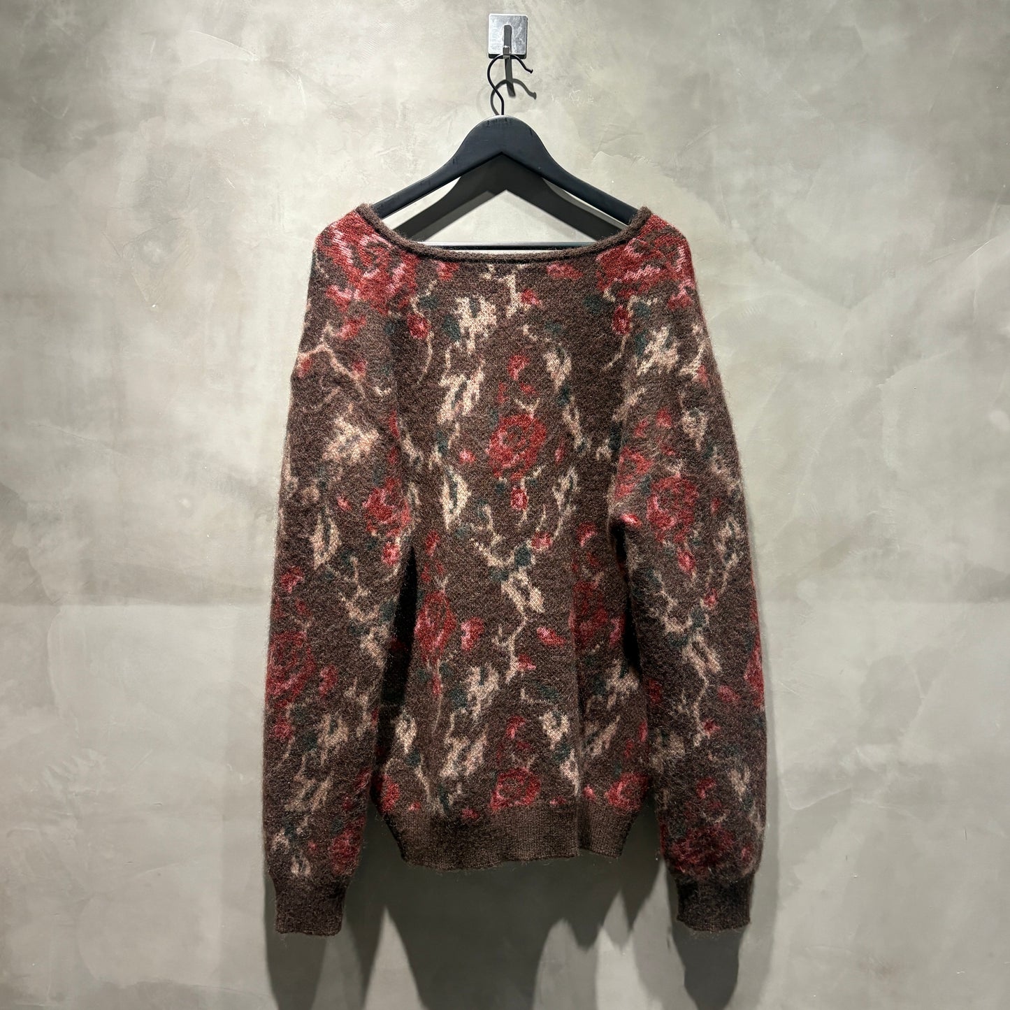 Needles Mohair Cardigan 花紋 針織 中古