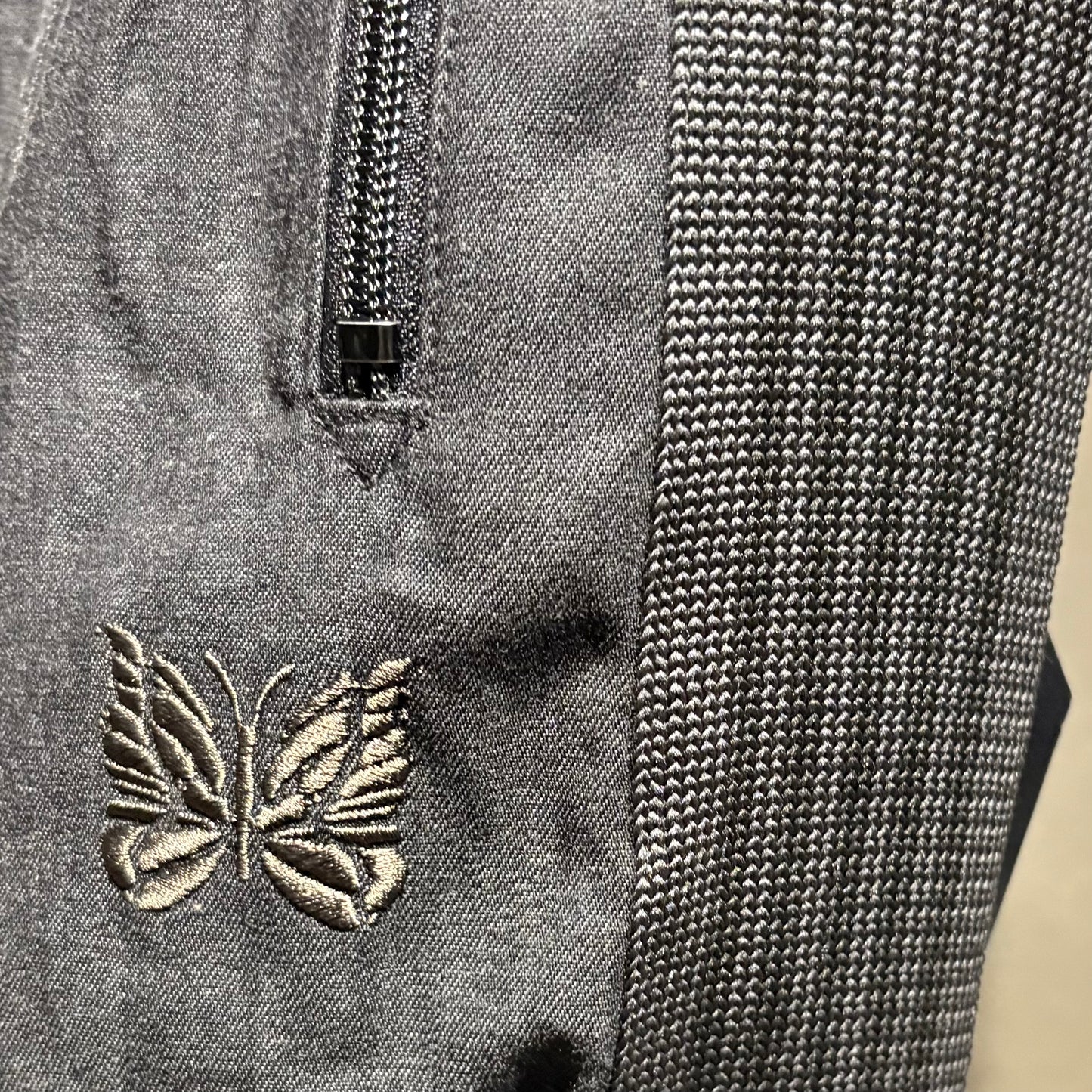 Needles 別注款 H.D.Track Pant - 6oz Denim 丹寧 黑灰 全新 台灣現貨