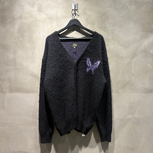 Needles 別注款 Mohair Cardigan 黑 針織 全新