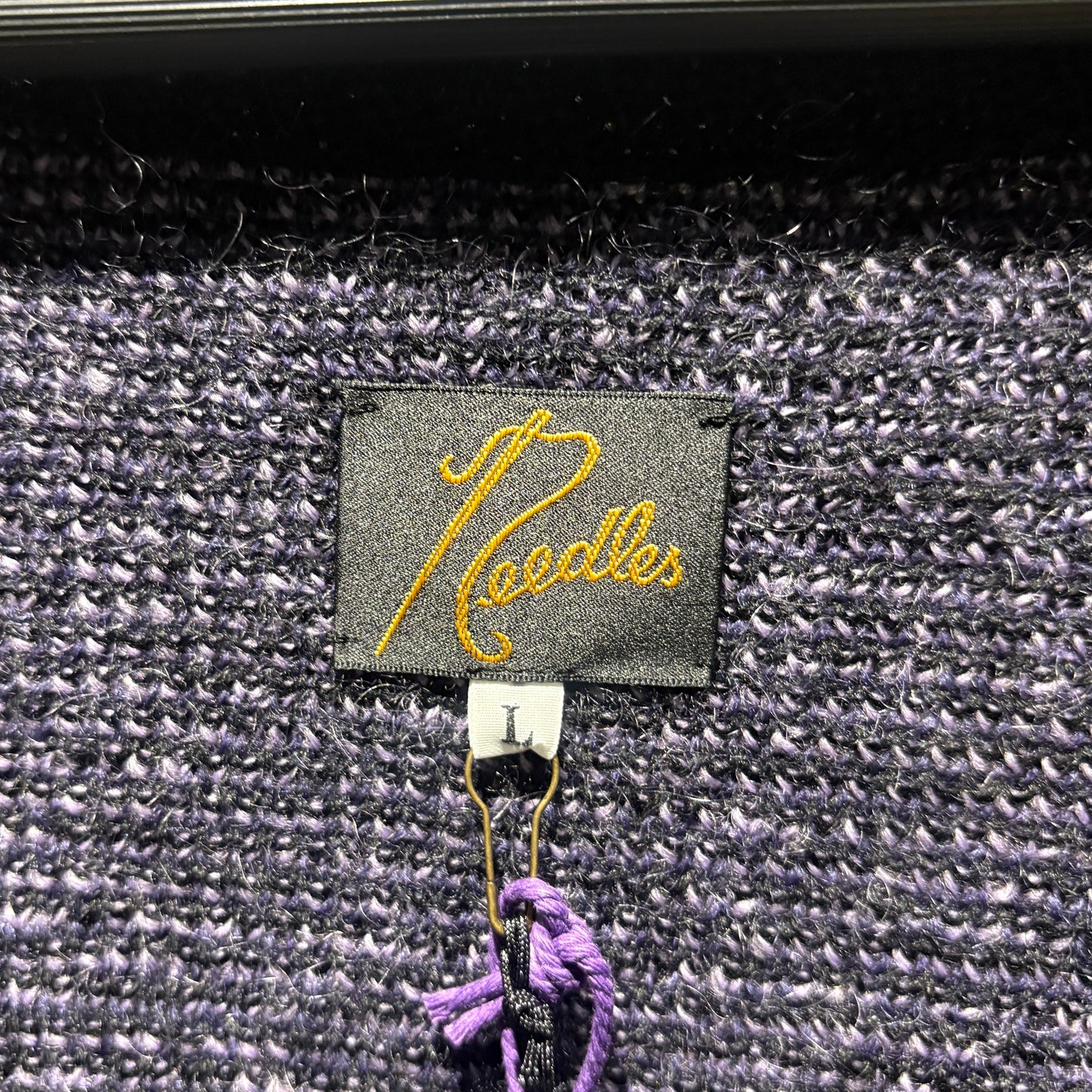 Needles 別注款 Mohair Cardigan 黑 針織 全新