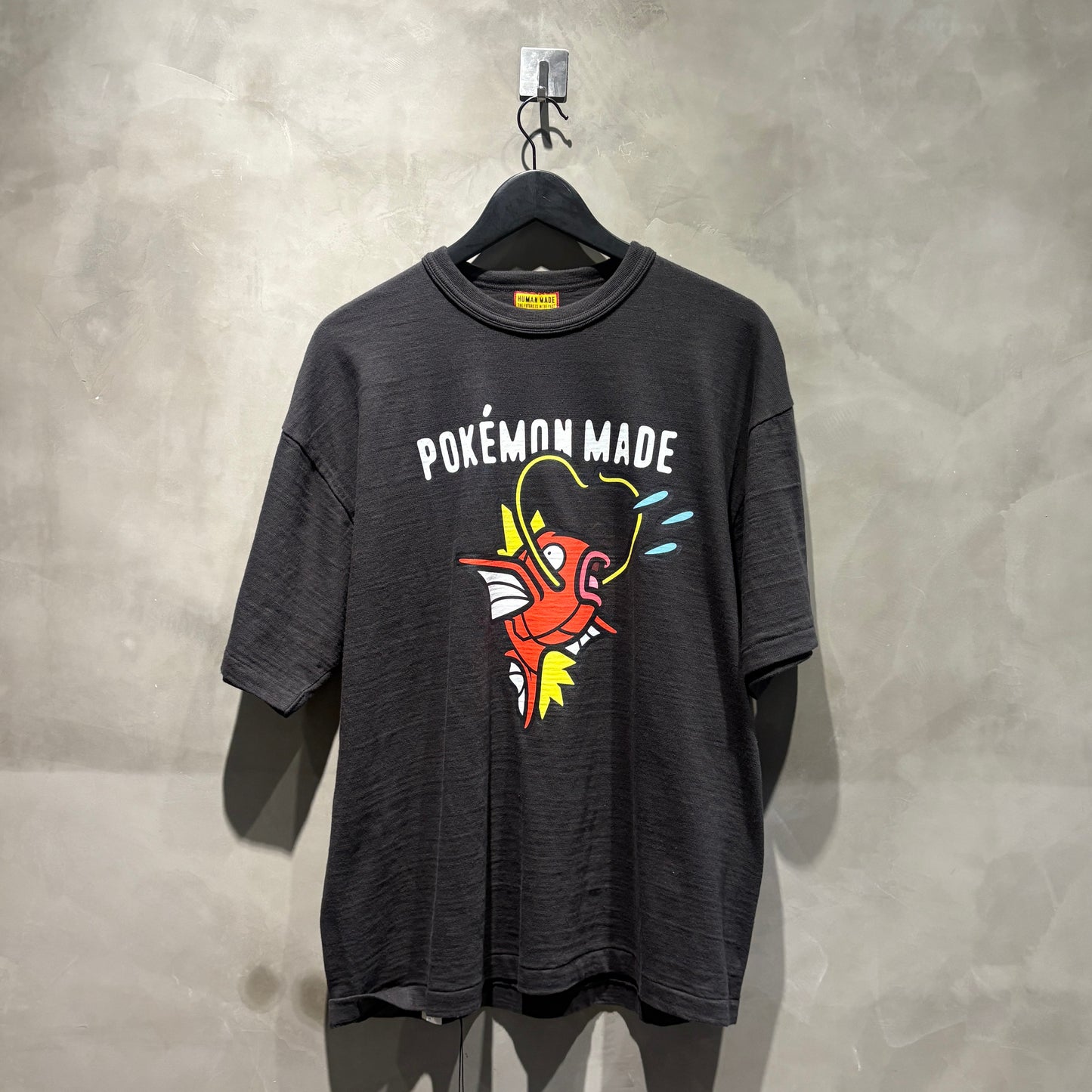 HUMAN MADE x Pokémon聯名系列 寶可夢 鯉魚王 黑色/白色 全新