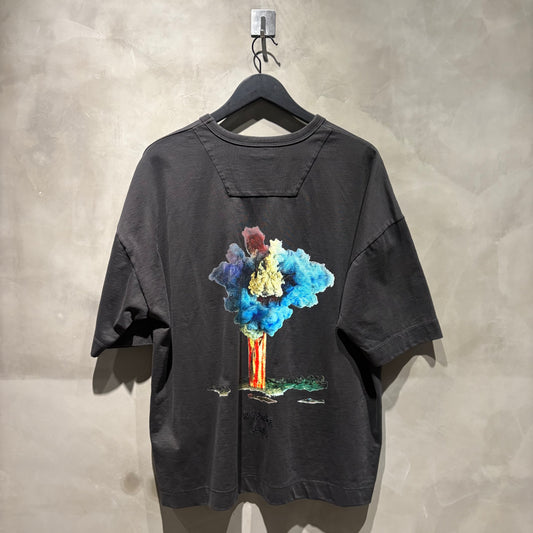 Juun.J Kim Keever Flower Base Print Short 印花 短袖 中古