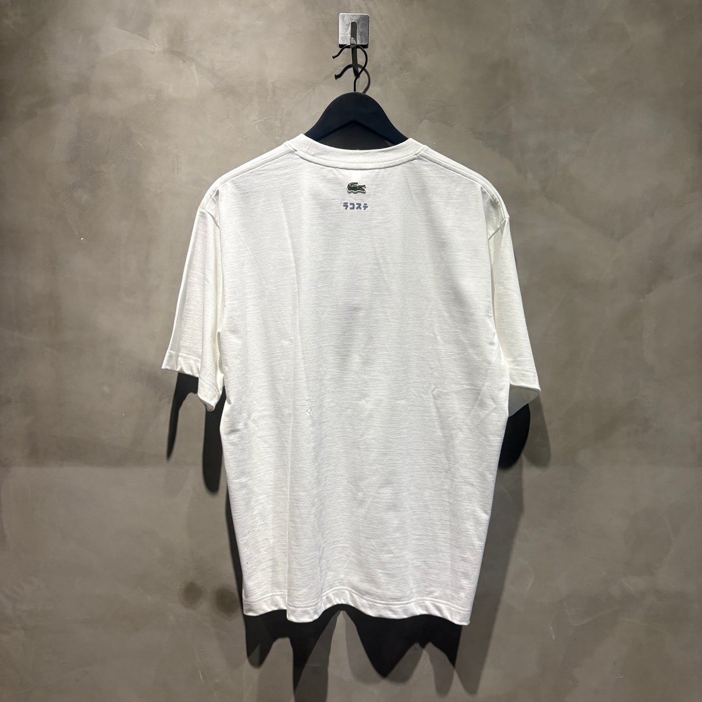 Lacoste x Godzilla 聯名系列 白色 短袖 全新