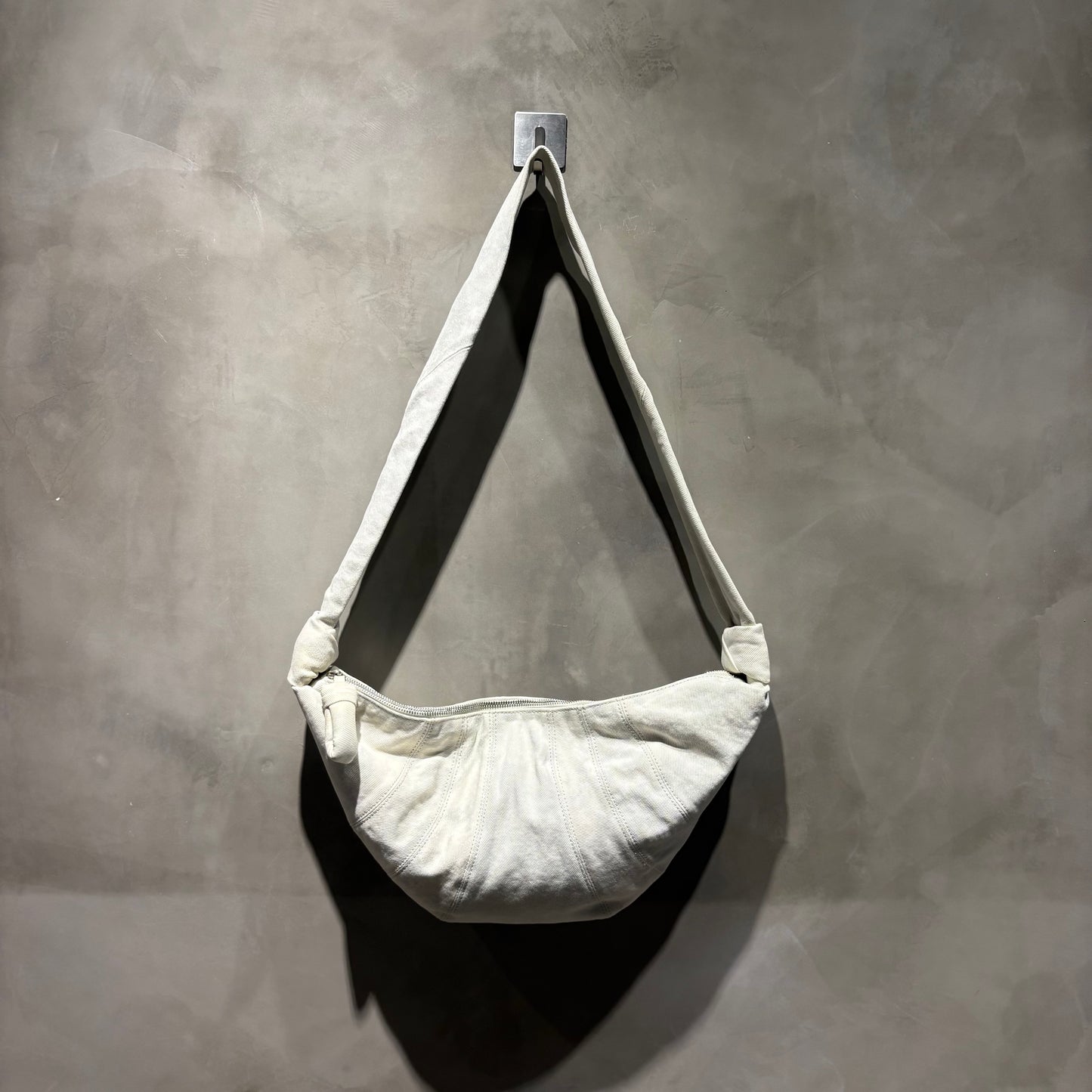 Lemaire Croissant Bag Medium Acid Snow Pelican 牛角包 中古