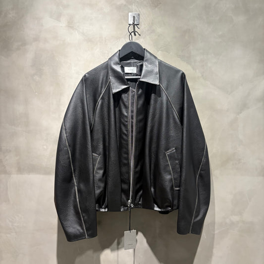 CONZ - Balloon Zip Up Jacket Faux Leat 皮外套 全新