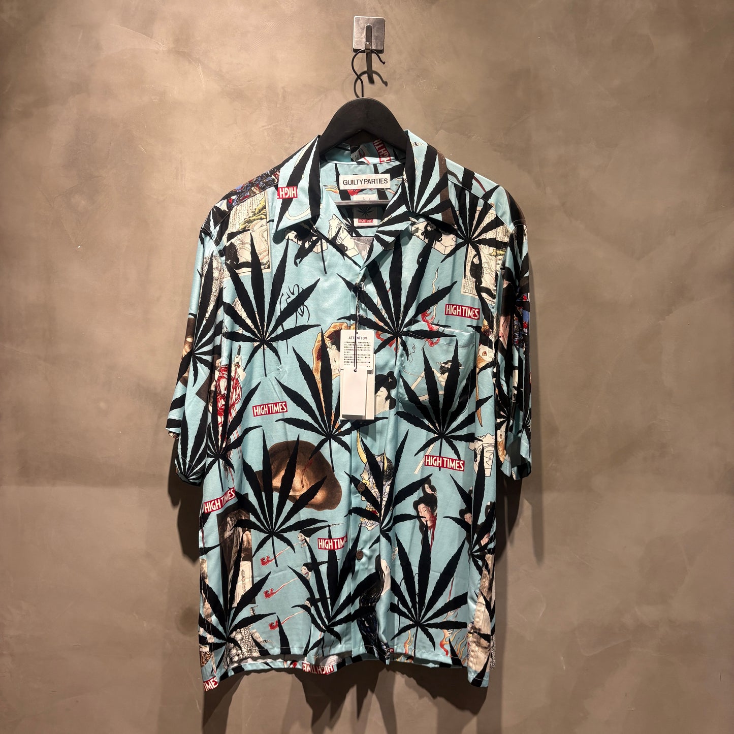 WACKO MARIA HIGHTIMES S/S
HAWAIIAN SHIRT 天國東京 全新