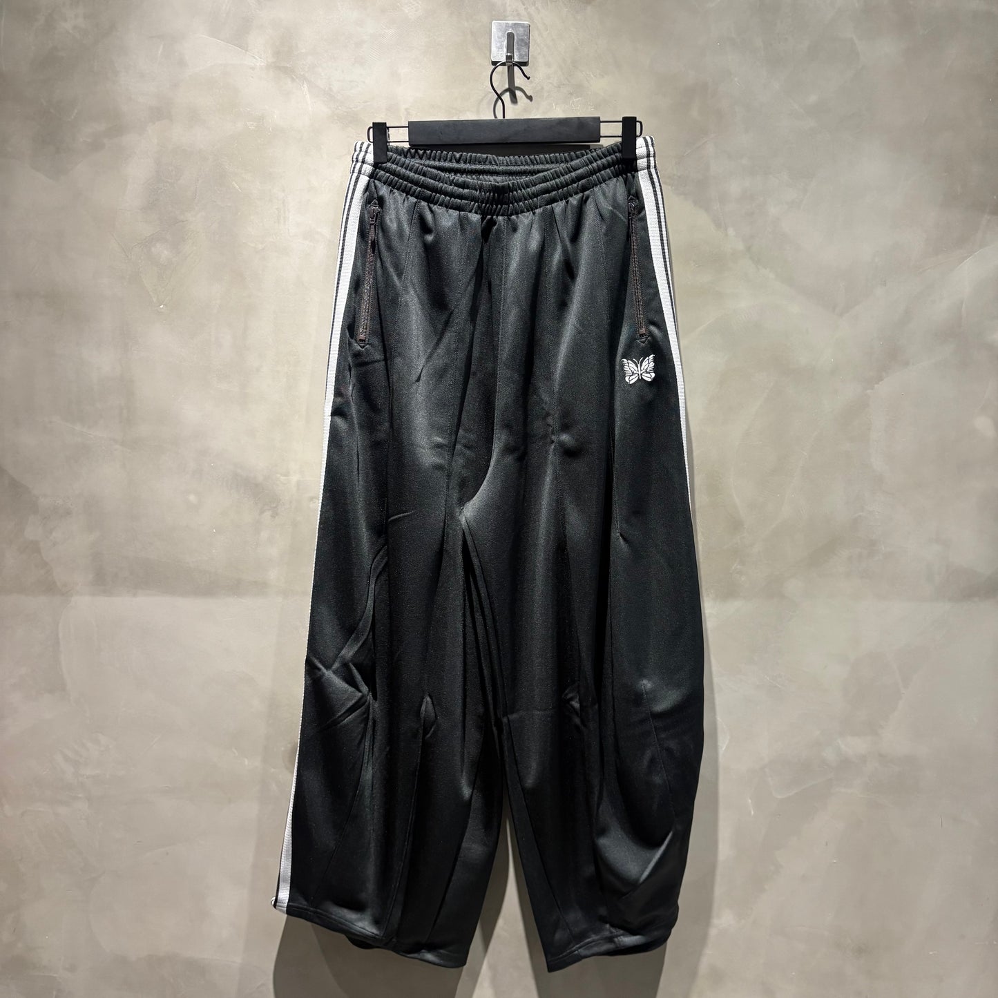 Needles H.D TrackPant Poly Smooth(26ss定番)炭灰 全新