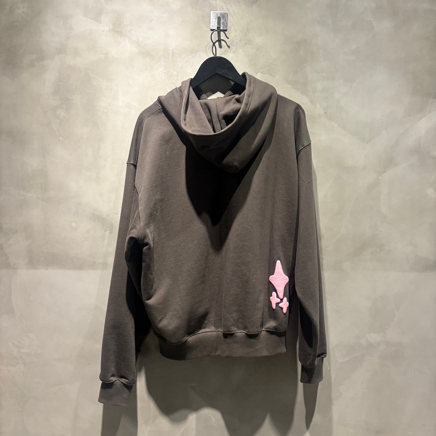 Broken Planet Brown Hoodie Relaxed Sweatshirt Hooded 骷髏 中古