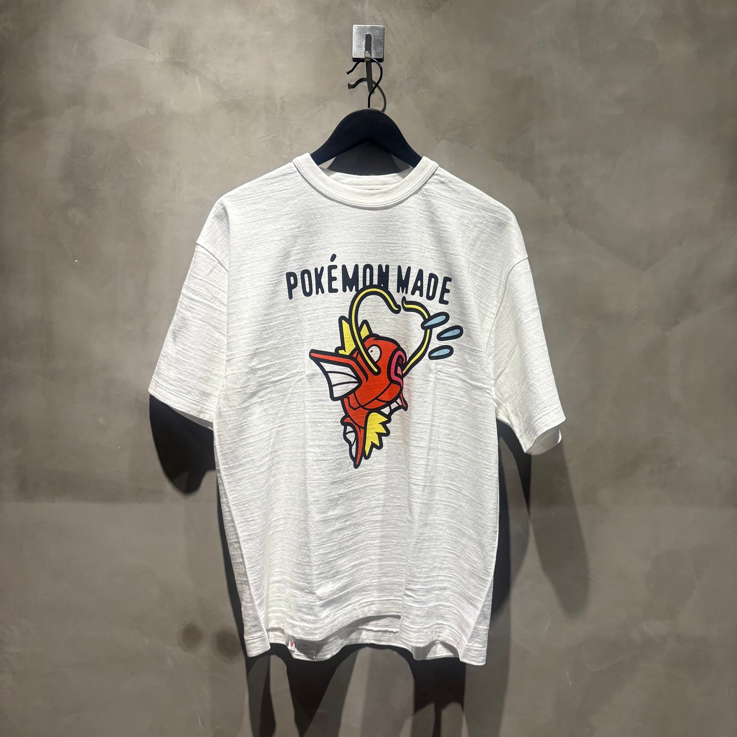 HUMAN MADE x Pokémon聯名系列 寶可夢 鯉魚王 黑色/白色 全新