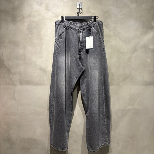 HATCHINGROOM Wide Curve Jeans 牛仔褲 全新