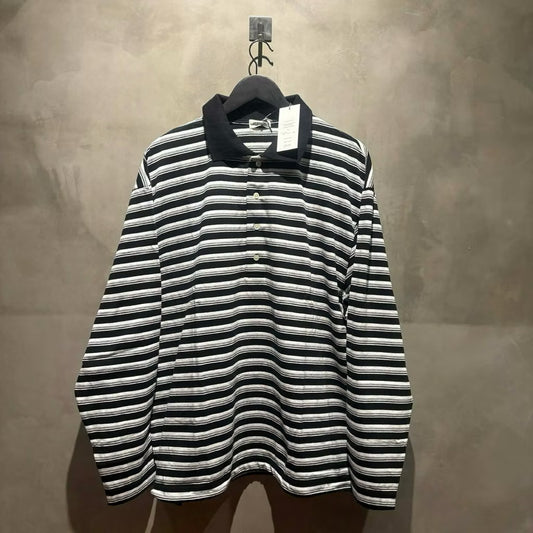 Clesste Multi Massive L/S Polo With Drawstrings長袖