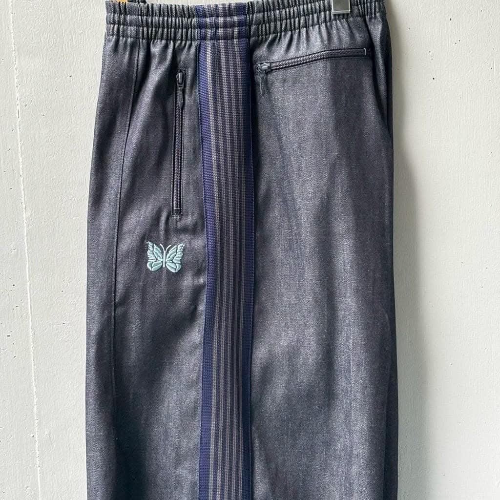 Needles 別注款 H.D. Track Pant - Denim NAVY 丹寧材質