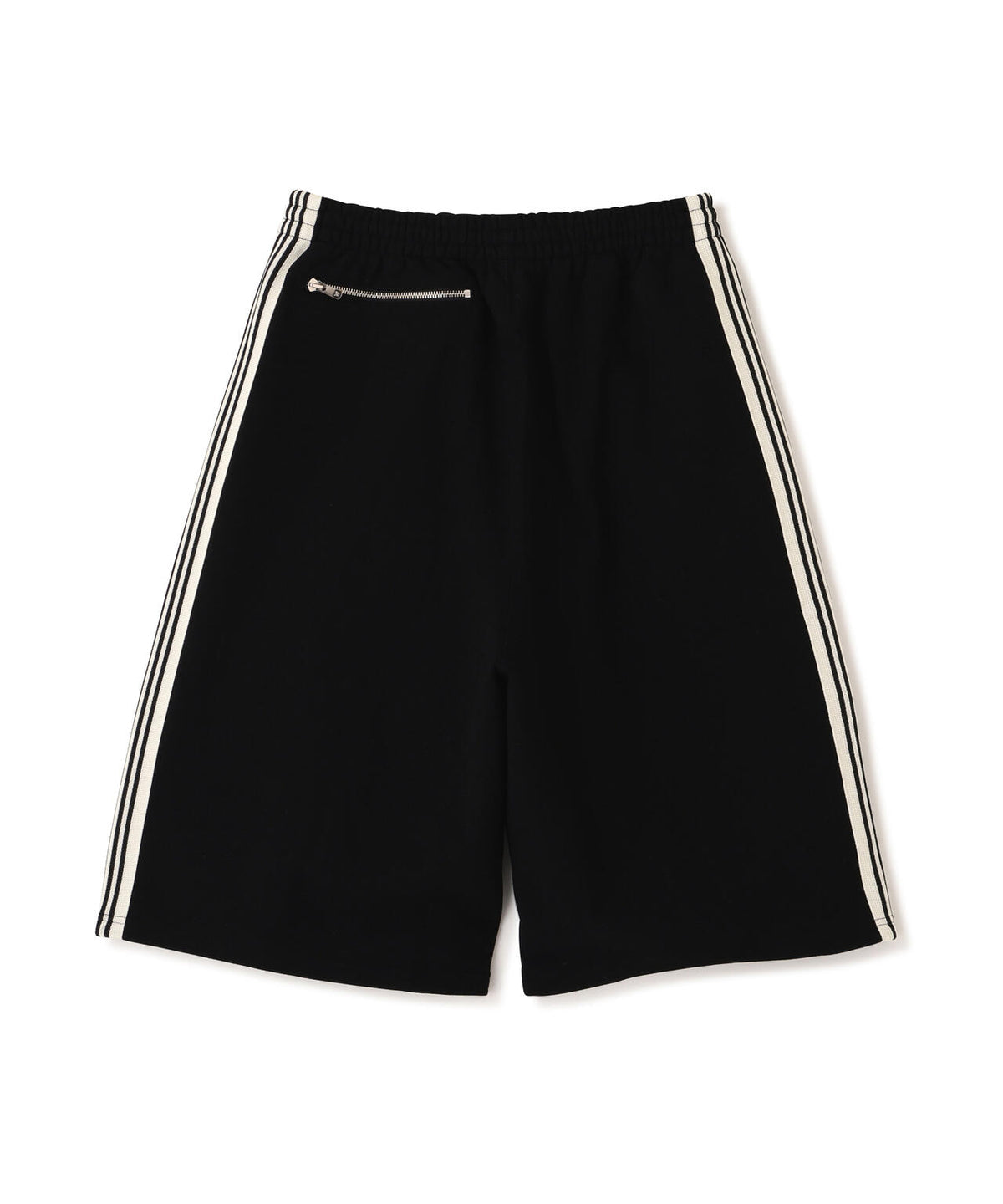 Needles 別注款 H.D.Track Shorts - Cotton Jersey BLACK 棉短褲 棉質