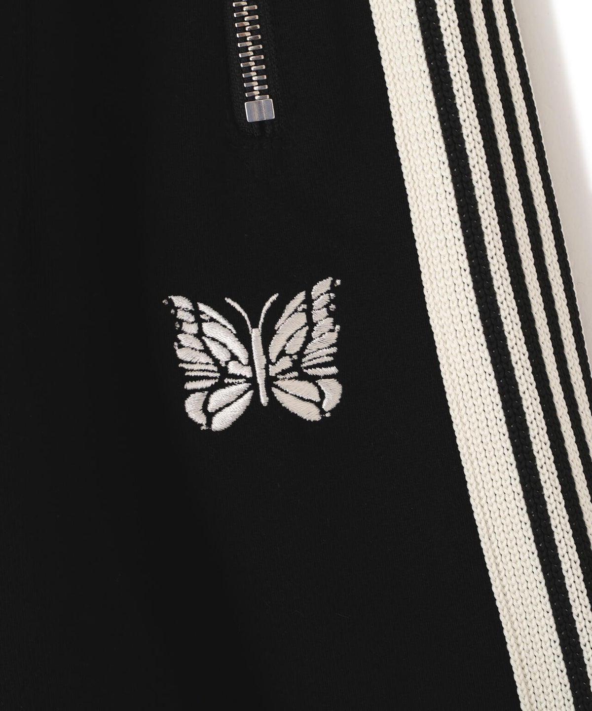 Needles 別注款 H.D.Track Shorts - Cotton Jersey BLACK 棉短褲 棉質